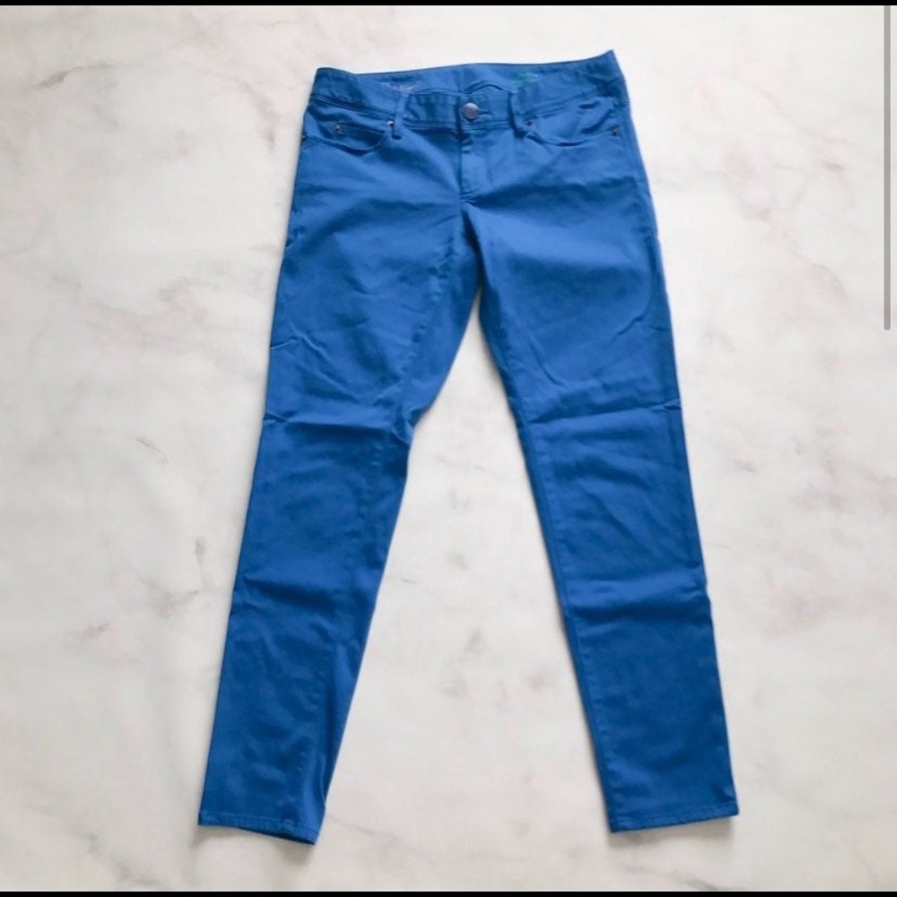 NWT. Lilly Pulitzer Skinny Mini Blue Jeans - Picture 3 of 5